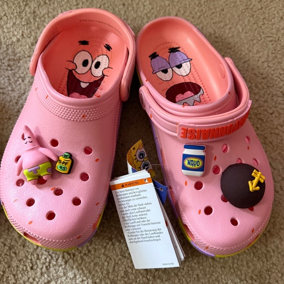 Crocs SpongeBob Patrick Star w9 - Picture 1 of 3